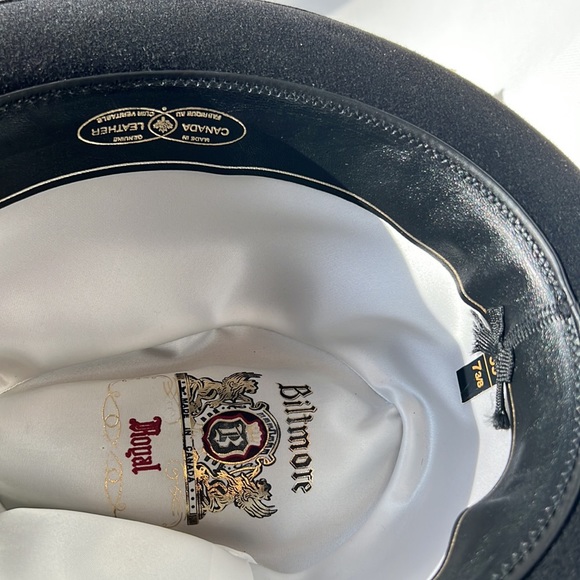Biltmore Royal Pintch Fedora, Made in Canada - Picture 7 of 8